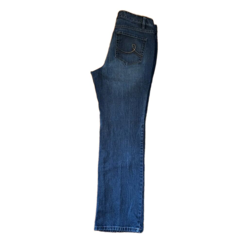 LOFT Original Boot Cut Denim Jeans Womens Size 12 - Picture 5 of 12